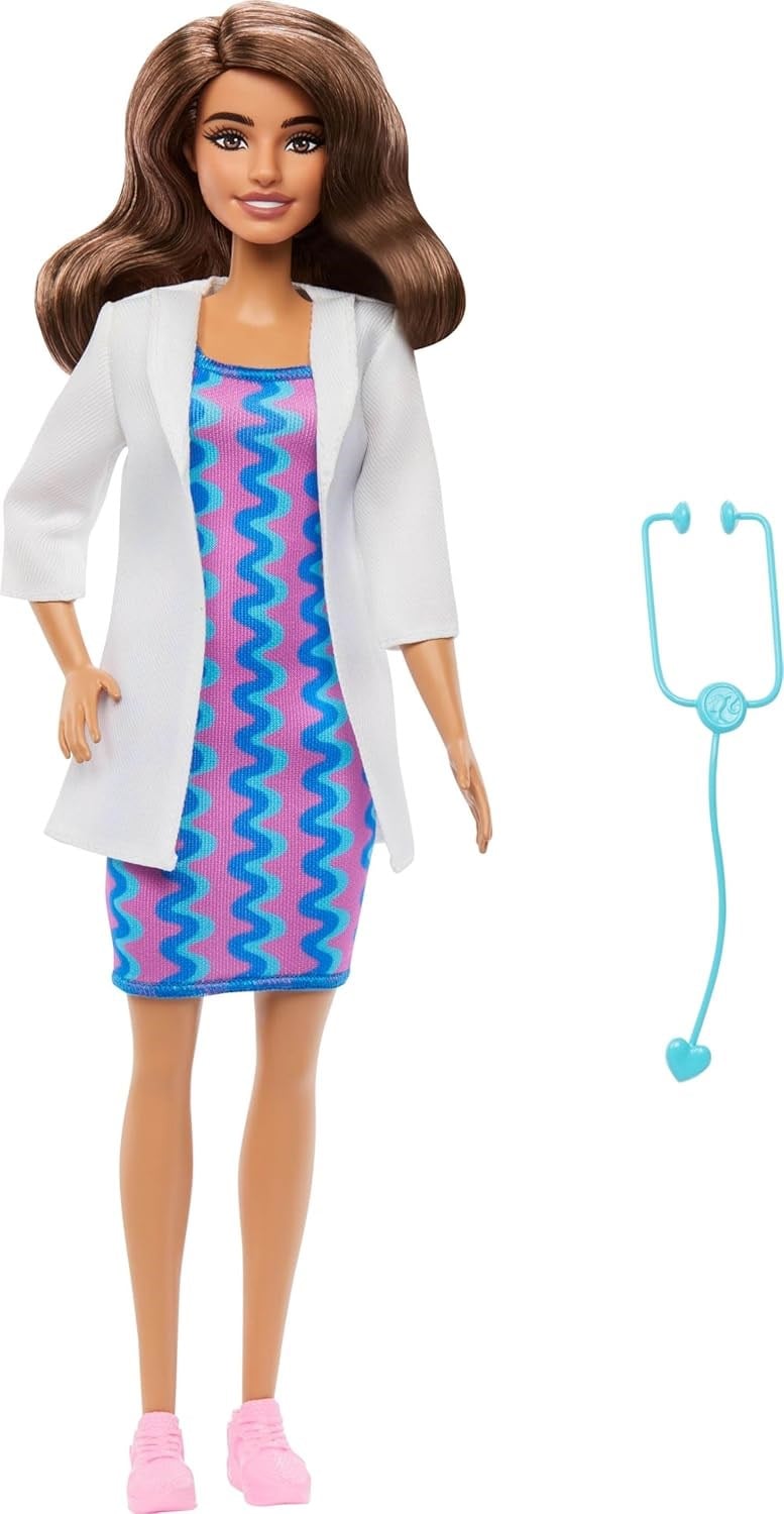 BARBIE CAREERS DOCTOR FASHION DOLL JKF76 Diğer JKF76