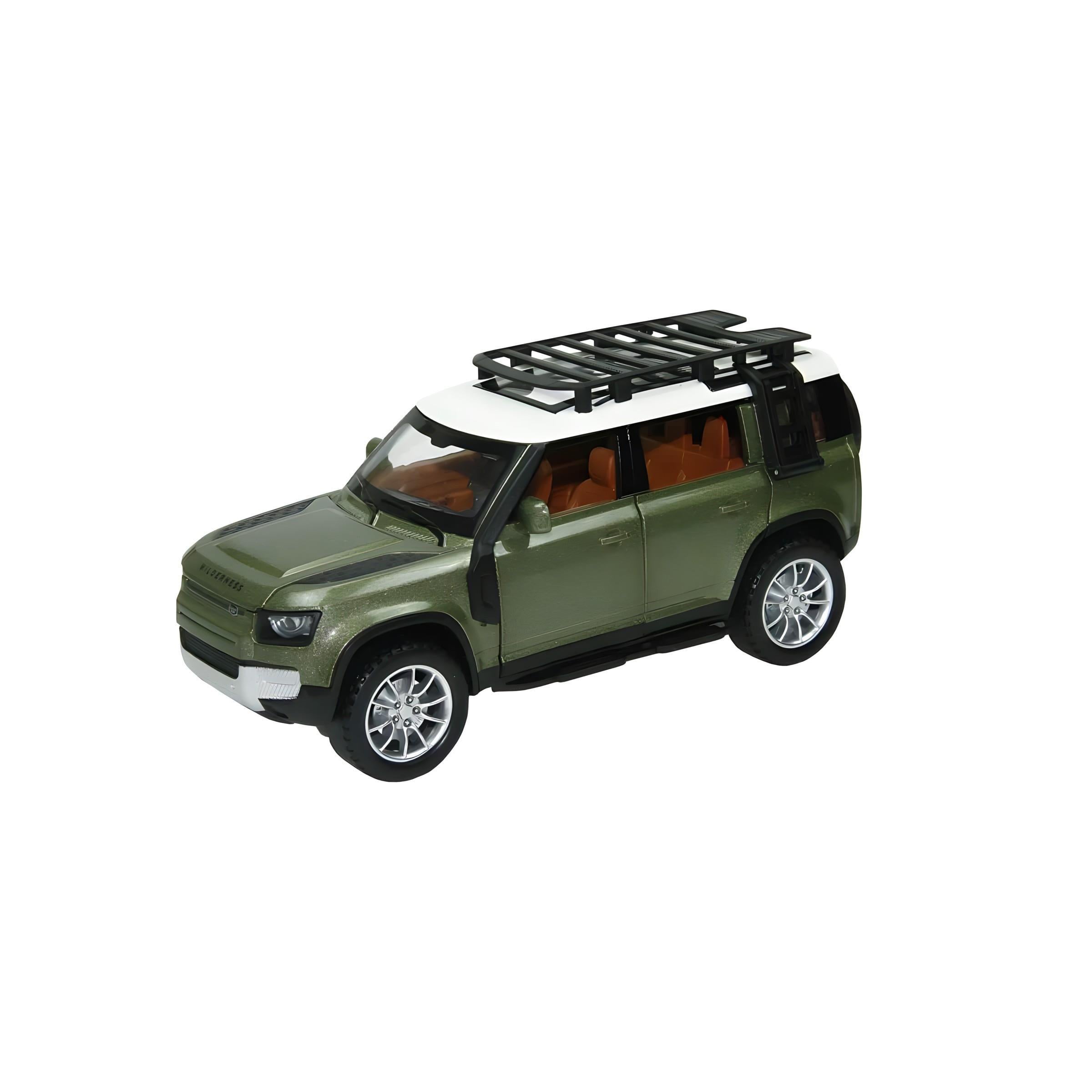 Vardem Kutulu Çek Bırak 1:22 Sesli ve Işıklı Safari Metal Jeep Yeşil Vardem VARHCL 910Y
