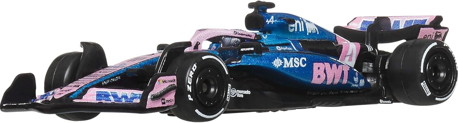 Hot Wheels Premium Formula 1 Yarış Arabası BWT Alpine 2025 One Team HRV11-JKD82 Hot Wheels JKD82