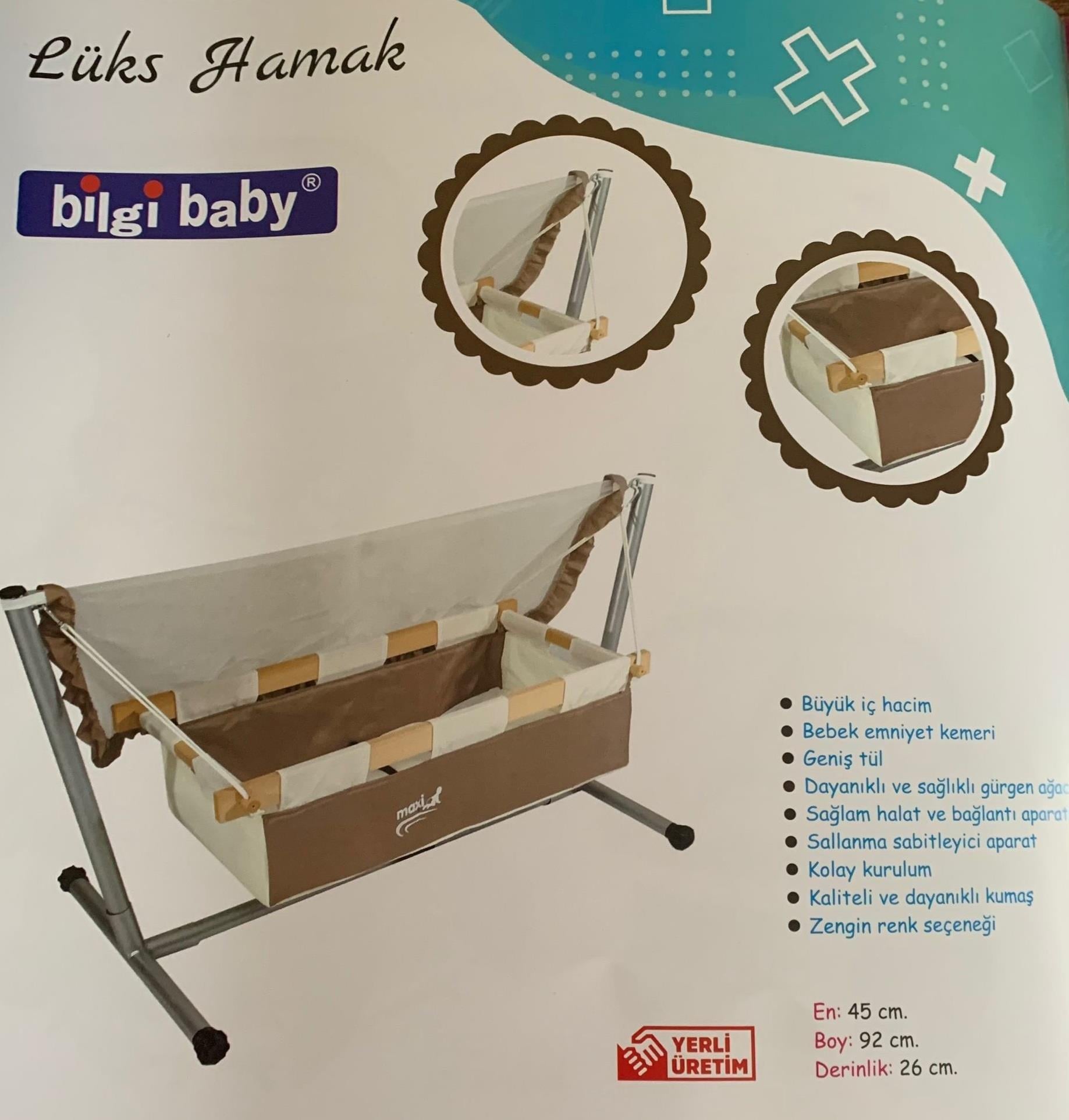 BILGI BABY LUKS HAMAK FUME Diğer BILGIBABY01 F