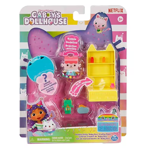 GABBY DOLLHOUSE BOBBLE KITTY BABYBOX POTION PACK 6068602-20144757 Diğer 20144757