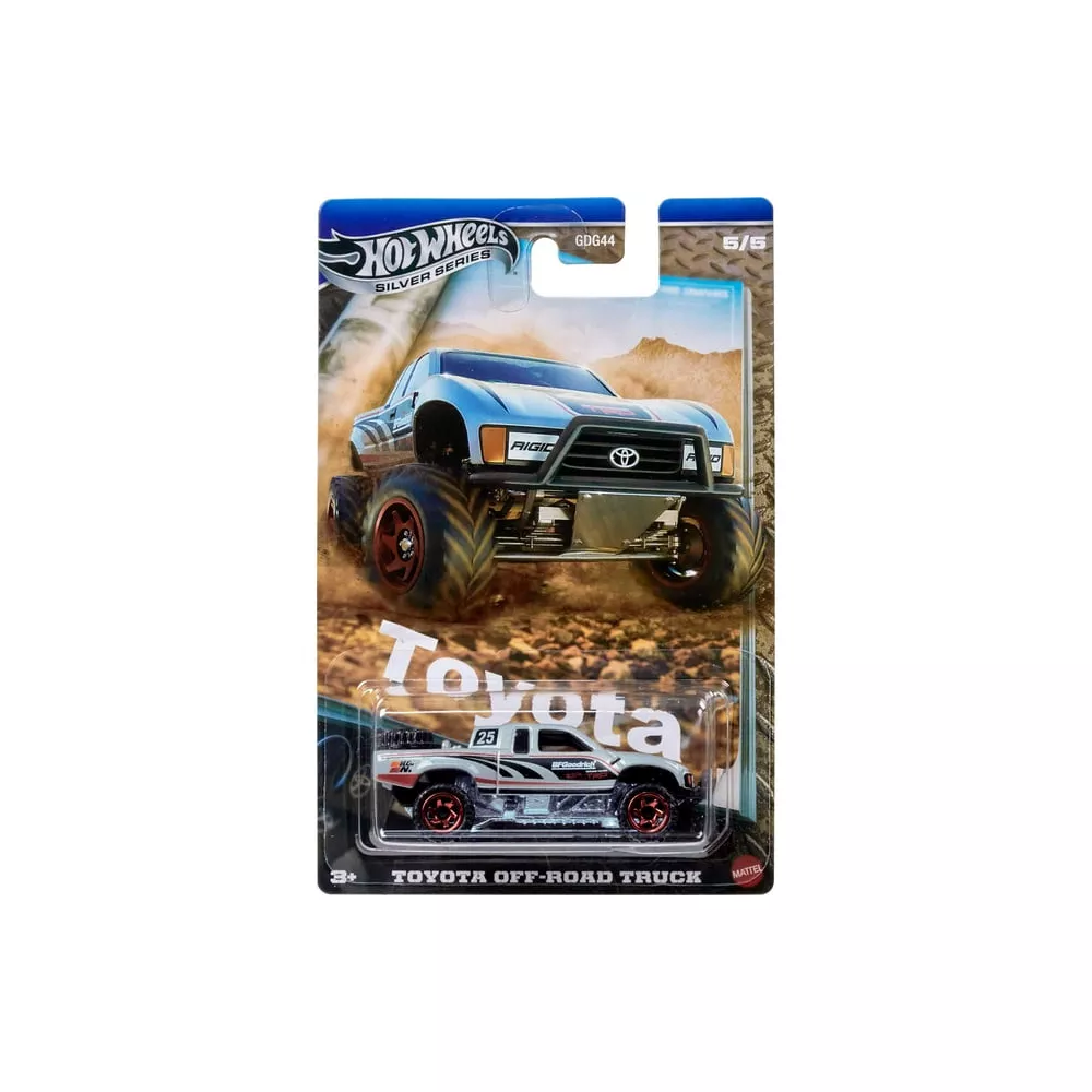 HOT WHEELS SILVER SERIES ARABA TOYOTA OFF-ROAD TRUCK GDG44-JCB75 Diğer JCB75