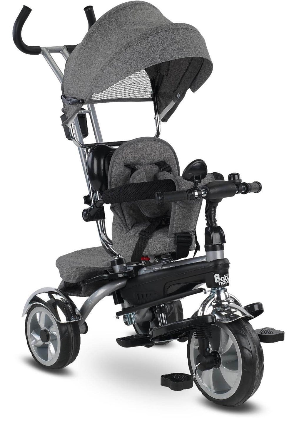 Babyhope Star Üç Teker Bisiklet Gri Baby Hope BYB STR005 G