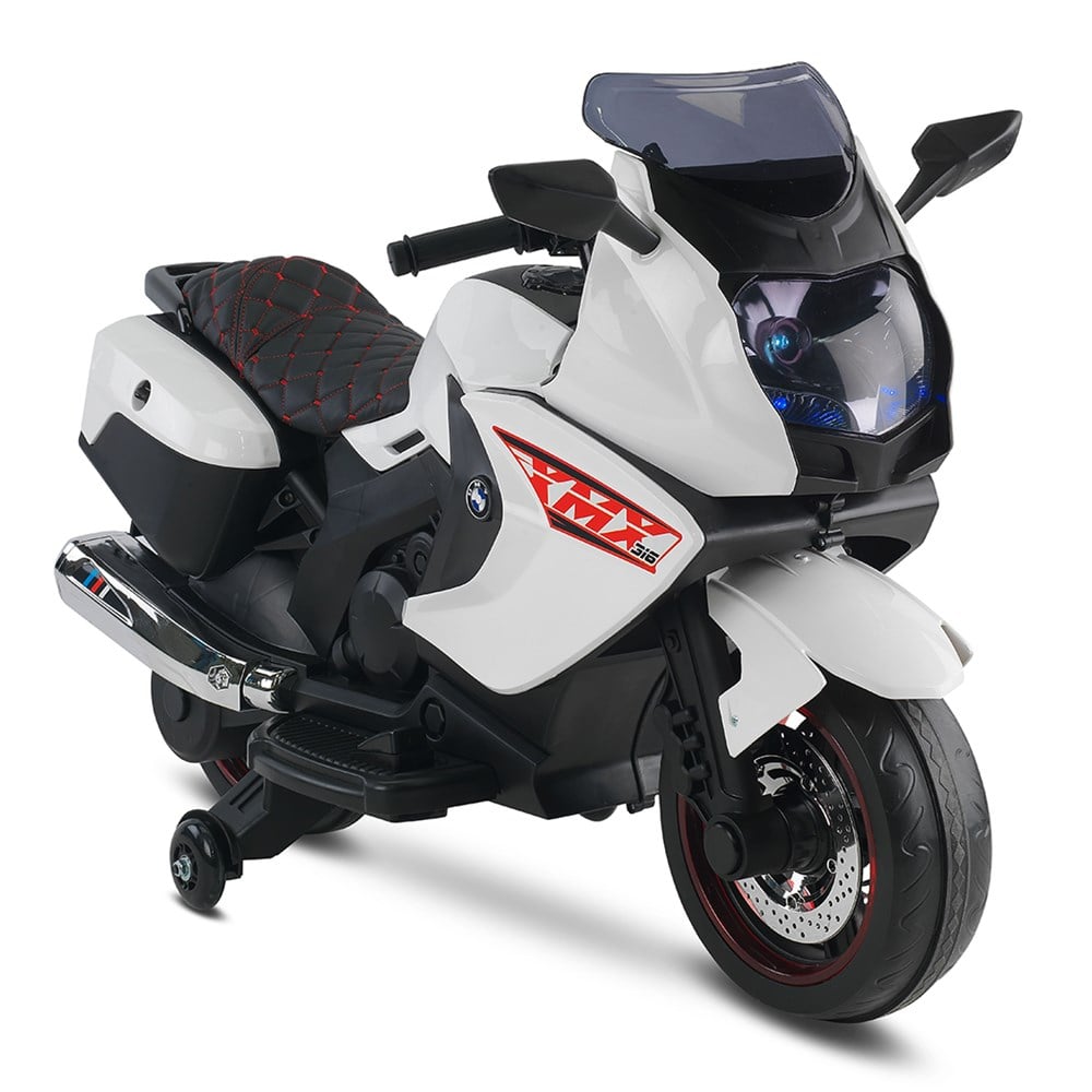 Babyhope 438 XMX-316 Akülü Motor 12v Beyaz Babyhope BYB MT001 B