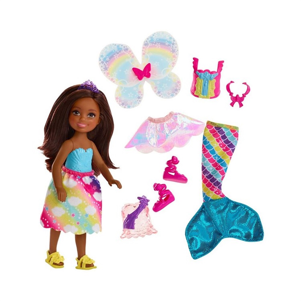 Barbie Dreamtopia Chelsea ve Kıyafetleri FJC99