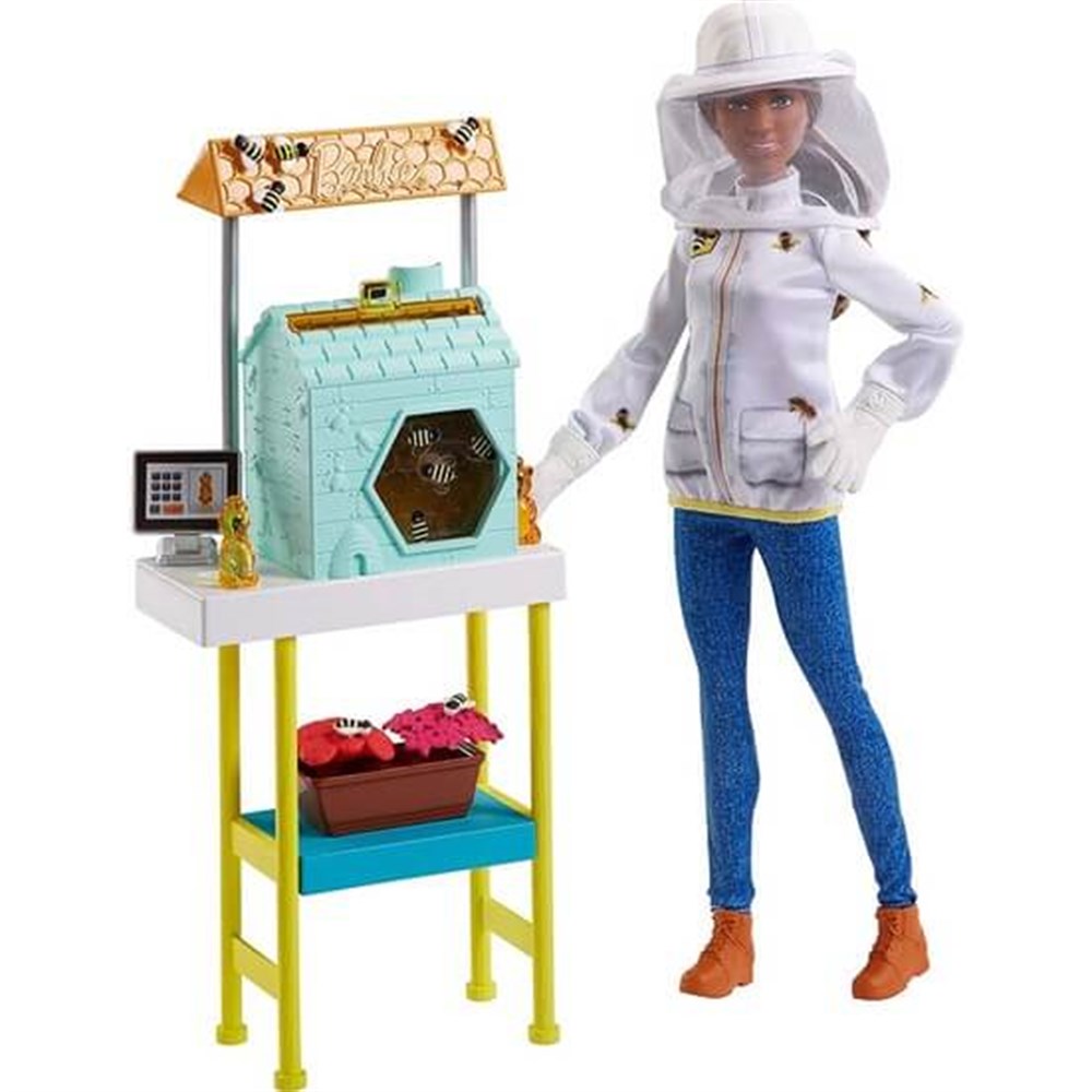 Barbie Ben Büyüyünce Oyun Seti Arıcı Esmer Dhb63-Frx32 Barbie FRX32