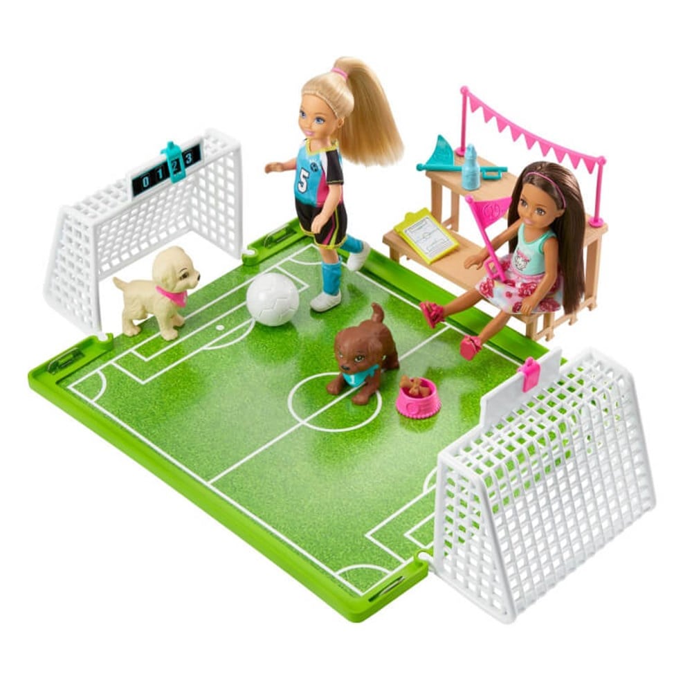 Barbie Futbolcu Chelsea Oyun Seti GHK37 Barbie GHK37
