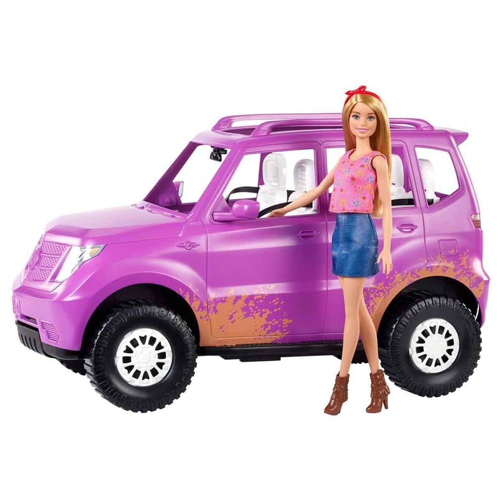 Barbie Bebek ve SUV Aracı GHT18 Barbie GHT18