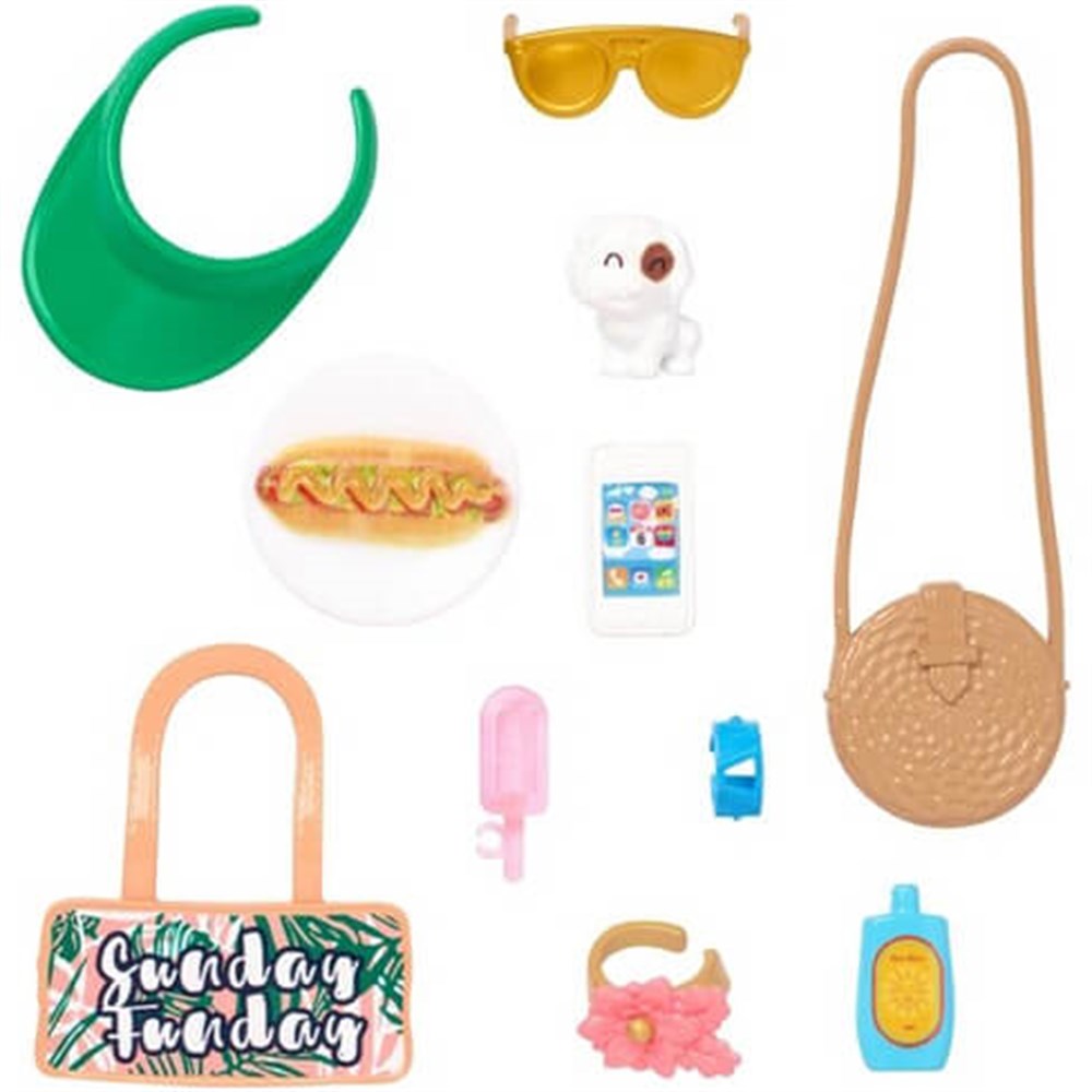 Barbie'nin Son Moda Aksesuarları FYW86-GHX33 Barbie GHX33