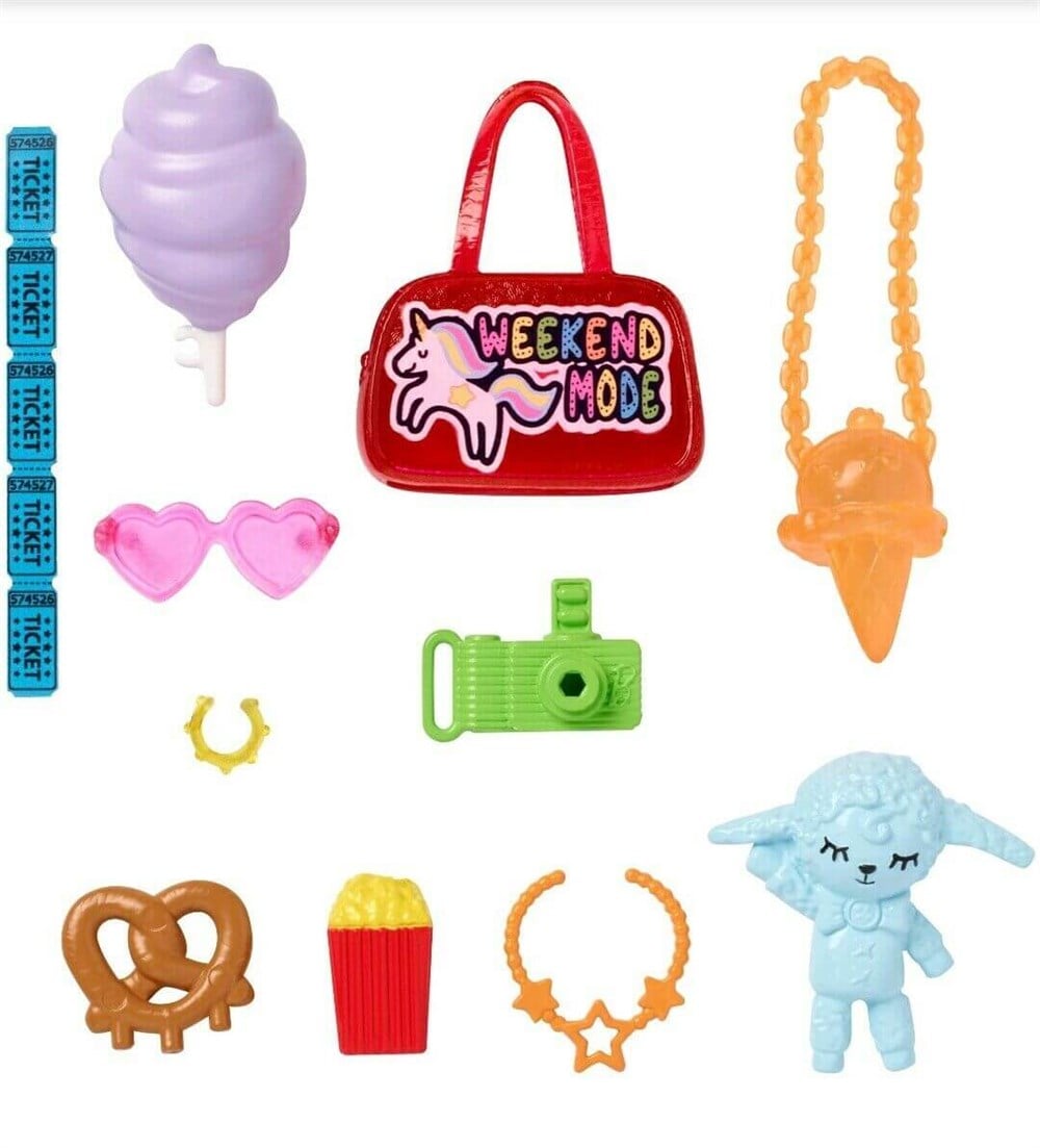 Barbie'nin Son Moda Aksesuarları FYW86-GHX35 Barbie GHX35