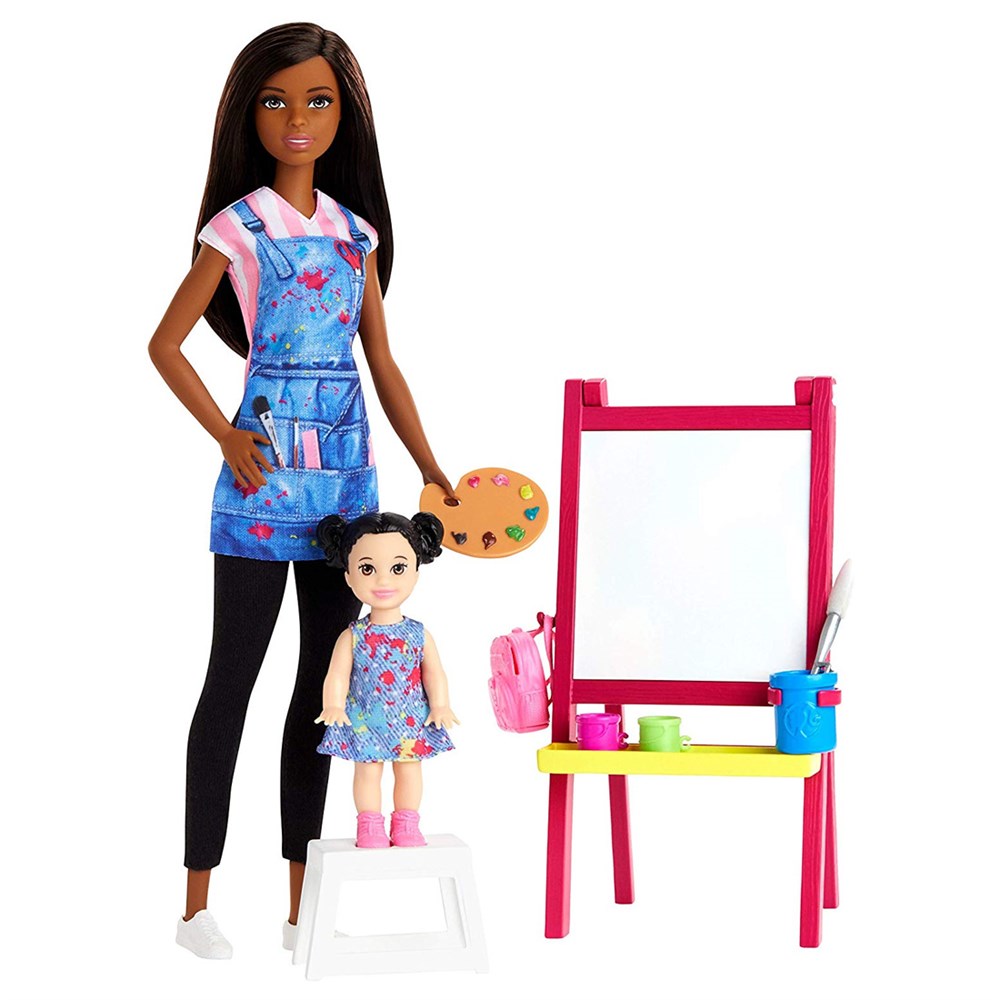 Barbie Ben Büyüyünce Oyun Seti Resim Ögretmeni Dhb63-Gjm30 Barbie GJM30