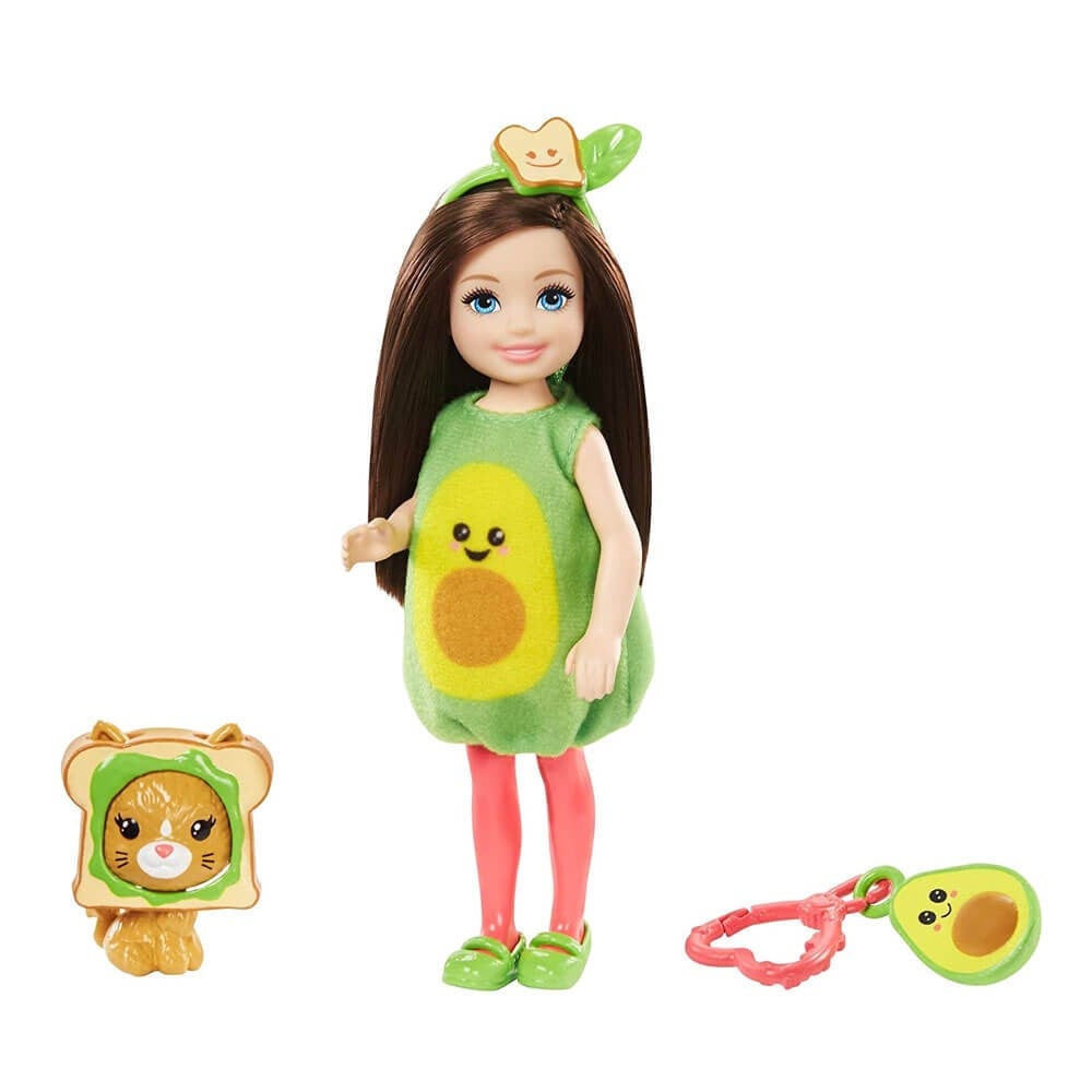 Barbie Kostümlü Chelsea ve Hayvancığı Oyun Setleri GHV69-GJW31 Barbie GJW31