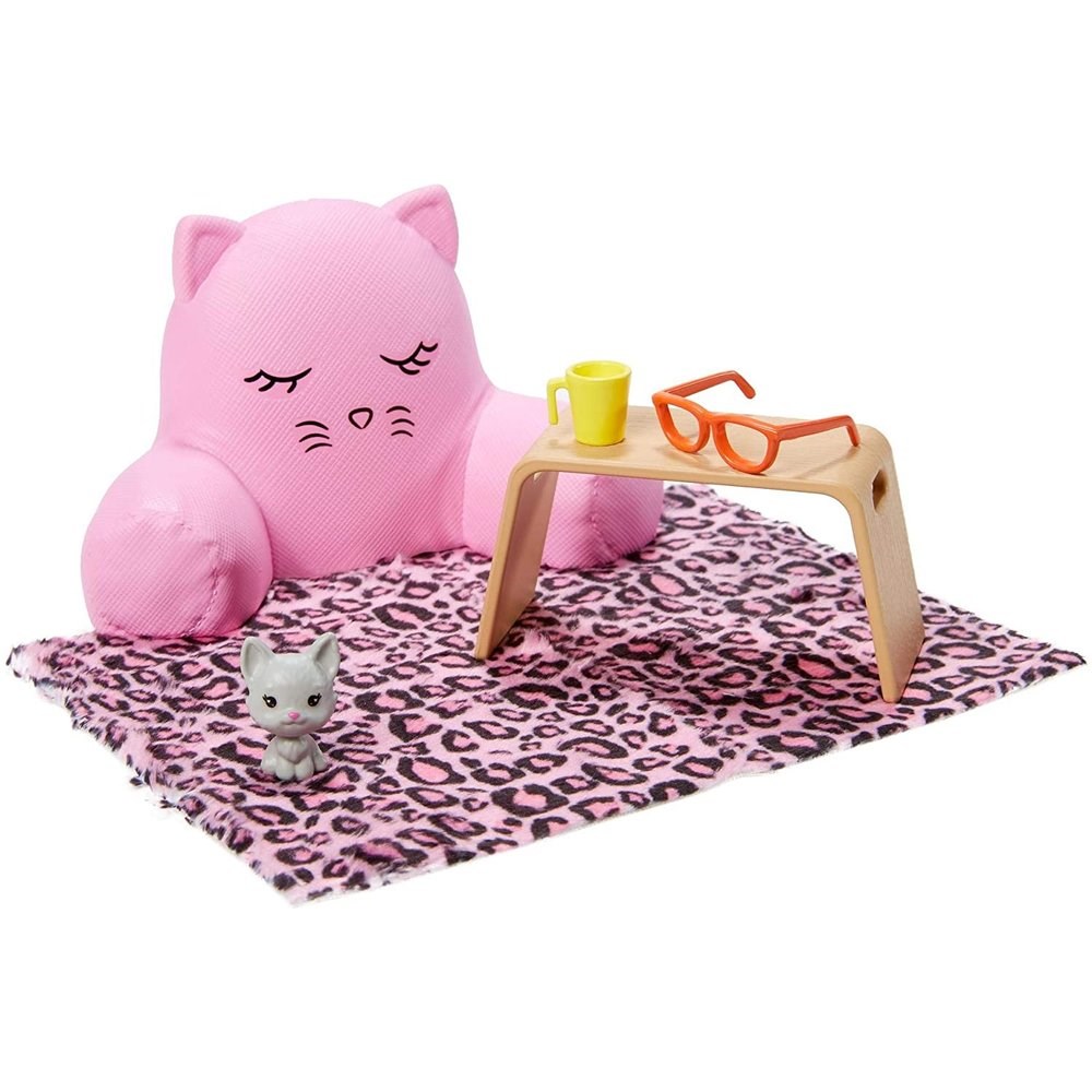 Barbie Ev Aksesuarları Paketleri Dinlenme GRG57-GRG59 Barbie GRG57