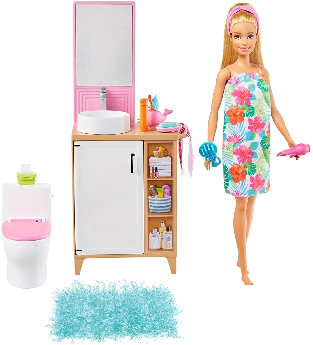 Barbie Bebek ve Oda Oyun Setleri GTD87-GRG87 Barbie GRG87