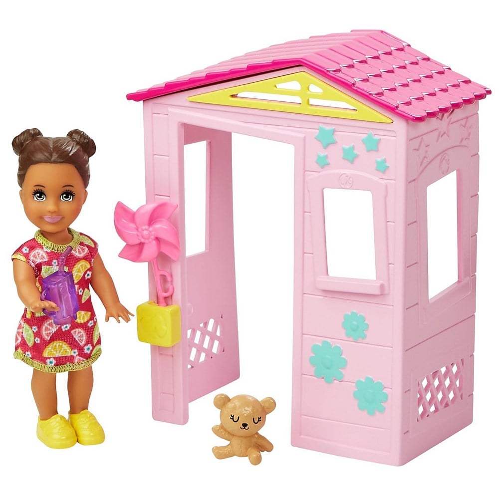 Barbie Bebek Bakıcısı Temalı Oyun Setleri FXG94-GRP15 Barbie GRP15