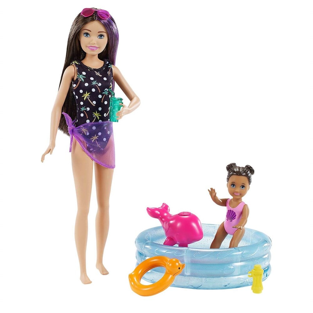Barbie Bebek Bakıcısı Bebeği ve Aksesuarları FHY97-GRP39 Barbie GRP39