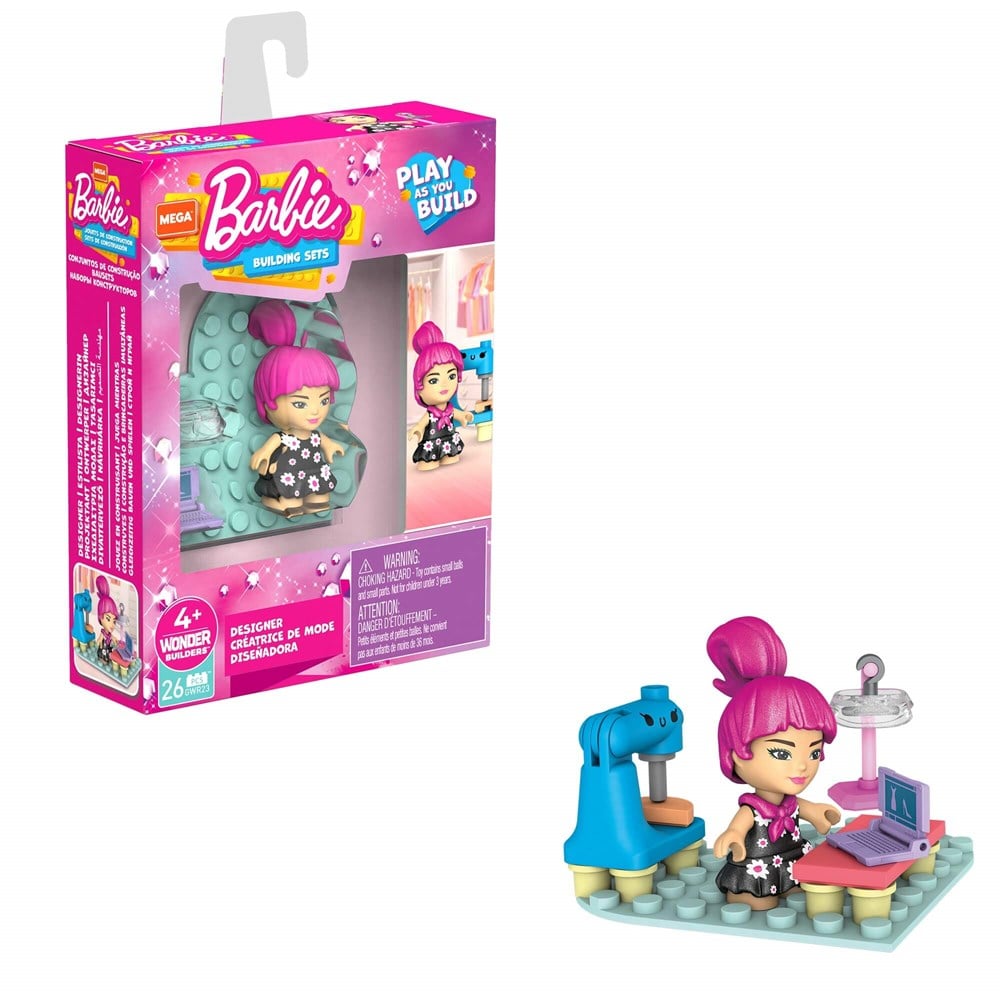 MEGA BARBIE MINI FIGURLER SERISI GWR21-GWR23 Barbie GWR23