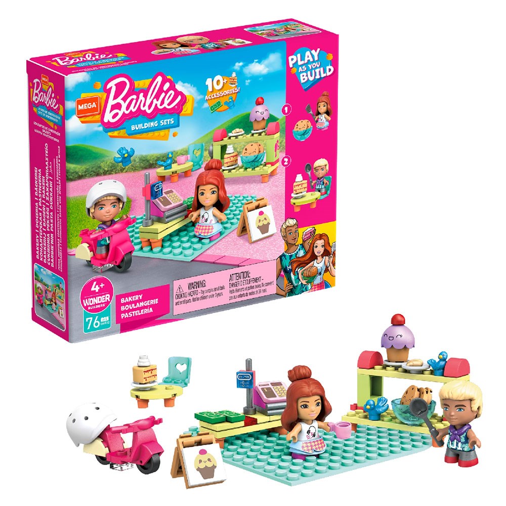 MEGA Barbie Şehir Hayatı Setleri GWR31-GWR32 Barbie GWR32