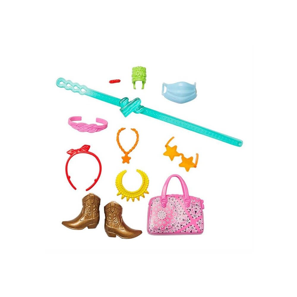 Barbie'nin Moda Aksesuarları Paketi GWD98-HBV44 Barbie HBV44