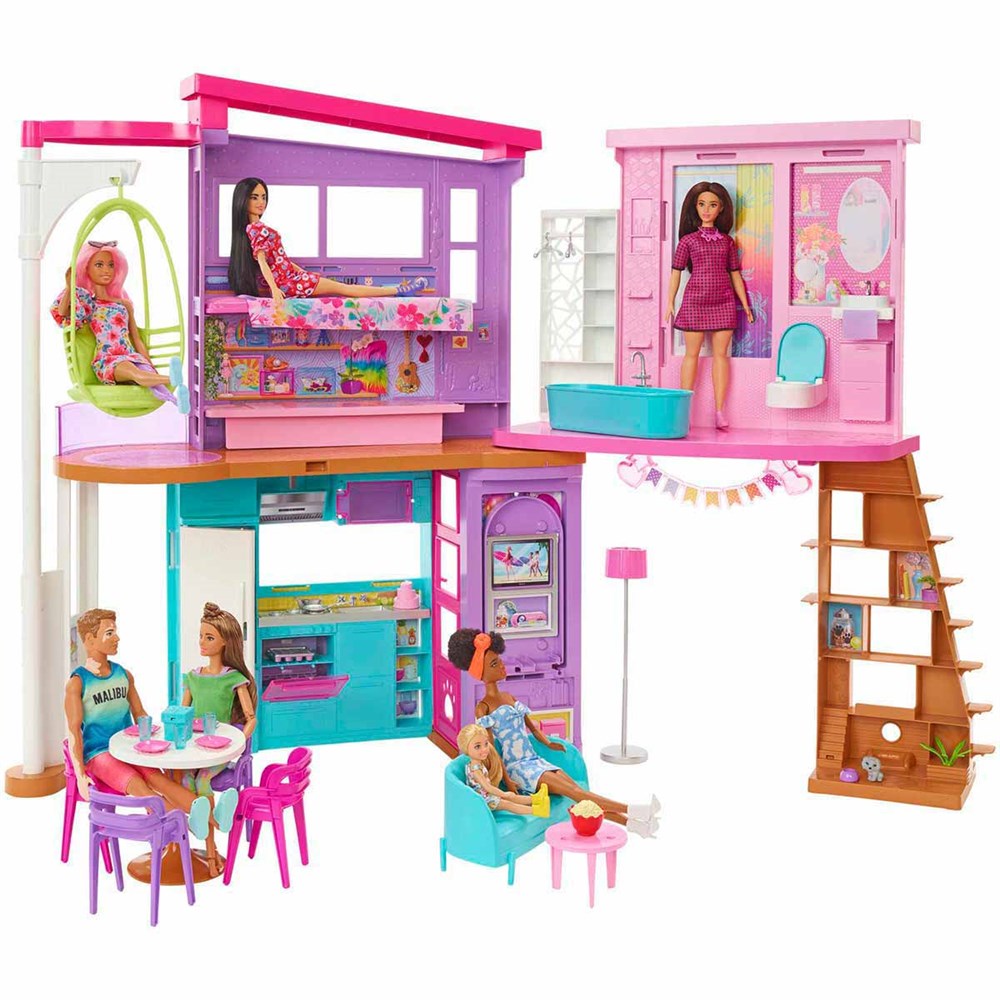 Barbie Tatil Evi Oyun Seti HCD50 Barbie HCD50