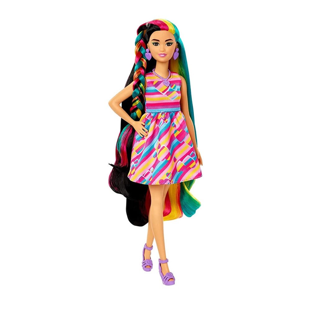 Barbie Upuzun Muhteşem Saçlı Bebekler HCM87-HCM90 Barbie HCM90