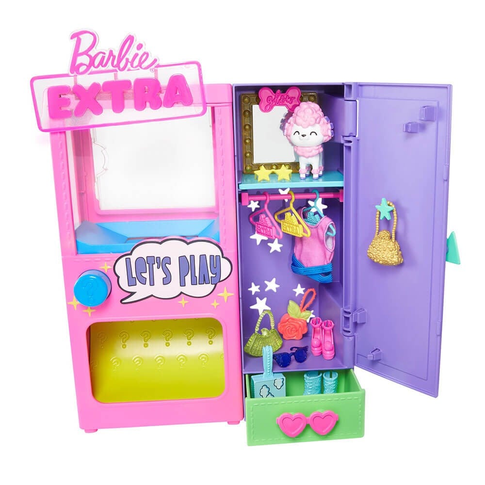 Barbie Extra Kıyafet Otomatı Oyun Seti HFG75 Barbie HFG75