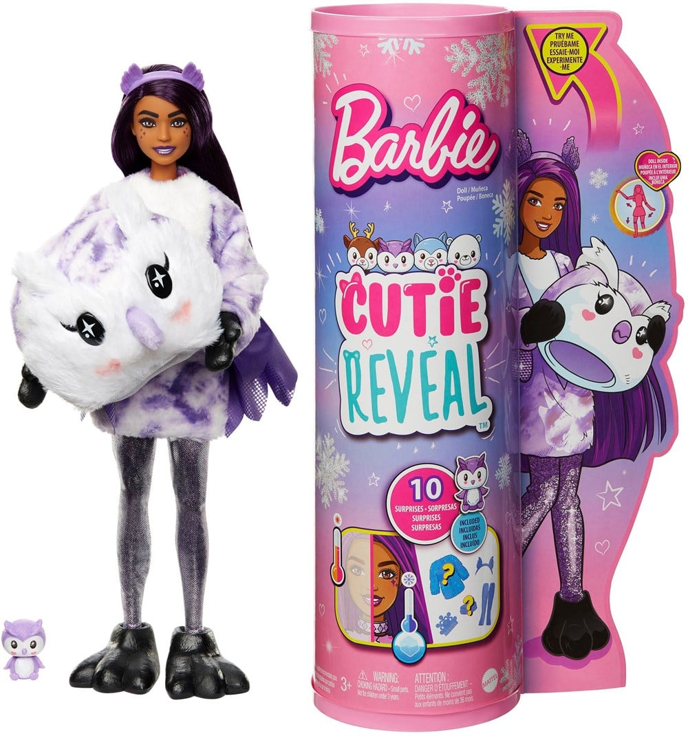 Barbie Cutie Reveal Bebekler 3. Seri HJM12-HJL62 Barbie HJL62