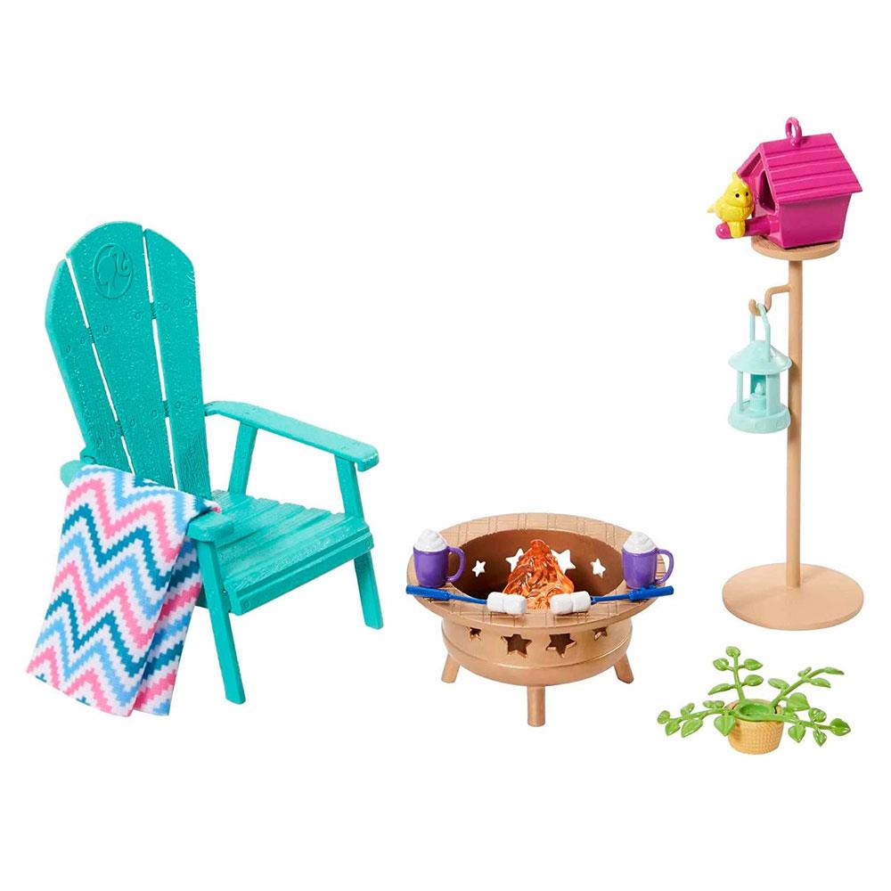 Barbie'nin Ev Dekorasyonu Oyun Setleri HJV32-HJV33 Barbie HJV33