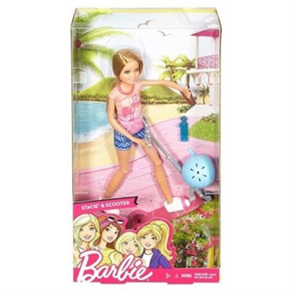 Barbie Stacie ile Scooter Eğlencesi DVX57
