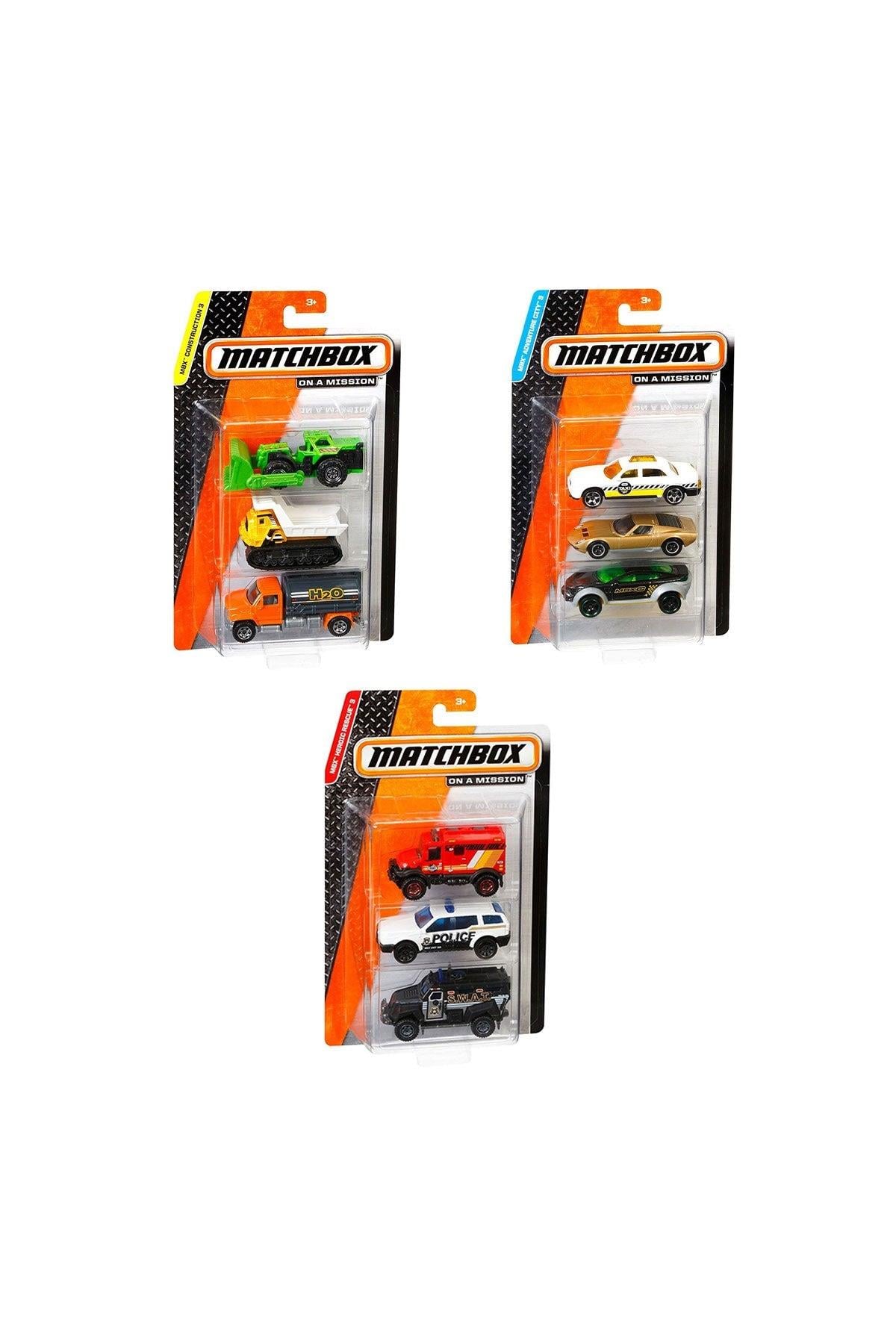 MATCHBOX UCLU ARABA SETI C3713 Diğer C3713
