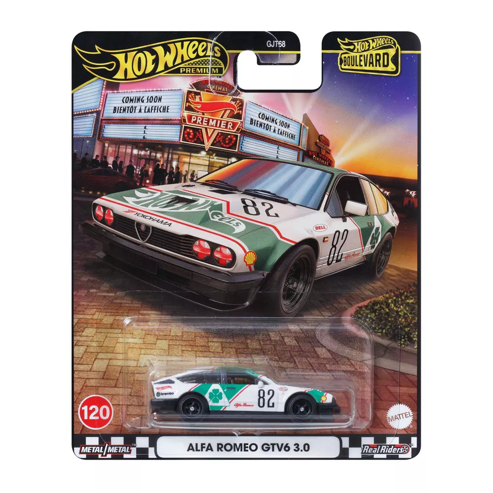 HOT WHEELS BOULEVARD PREMIUM ARACLAR ALFA ROMEO GTV 6 3.0 GJT68-JBL16 Diğer JBL16