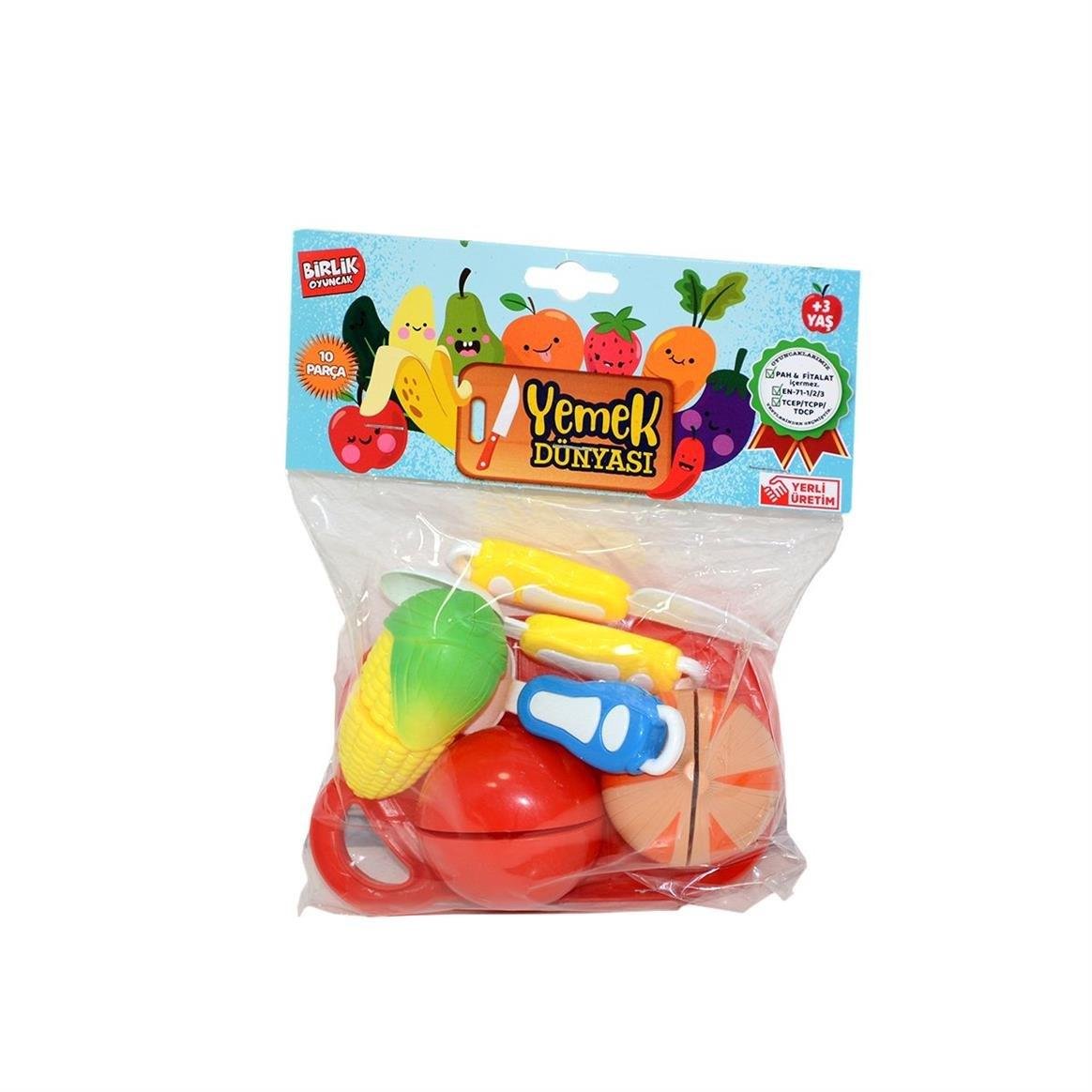 BIRLIK 3 MEYVELI KESILEBILEN SEBZE&MEYVE 007 Diğer URT007 PVC 1A/B