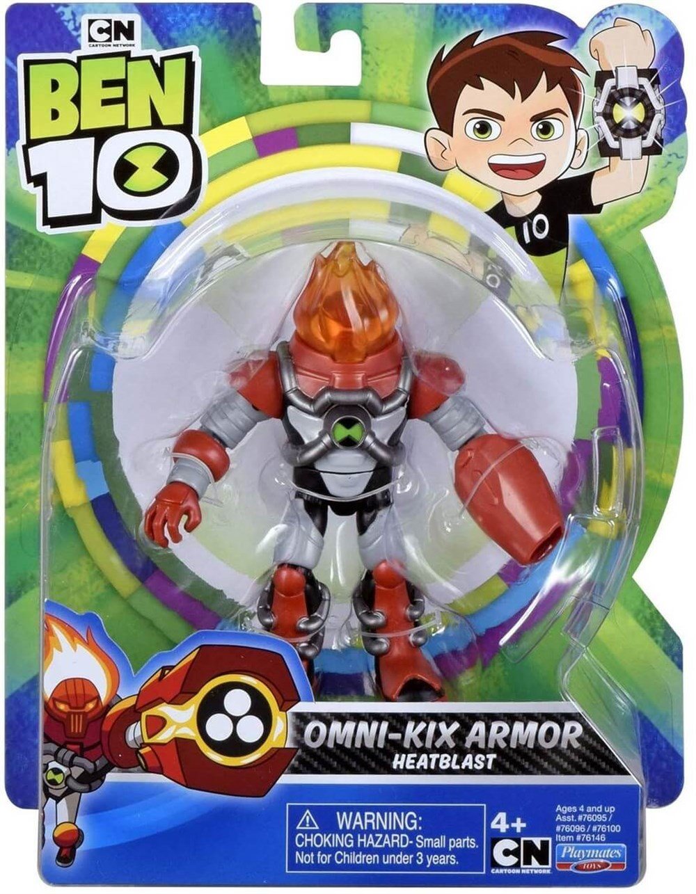 Ben 10 Omnı Kix Armour Heatblast Ben43100-Ben43102 Ben 10 BEN43102