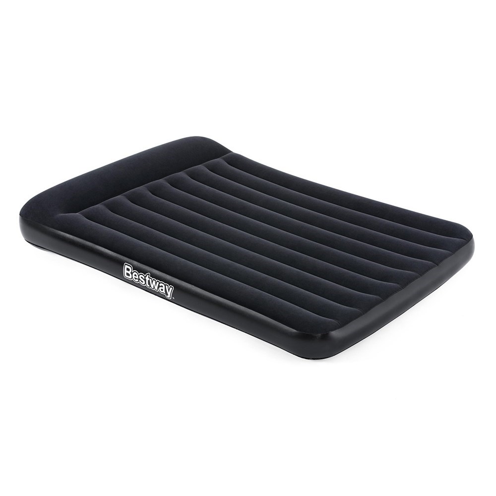 Bestway 203X152X30Cm Dahili Pompalı Şişme Yatak Siyah Bestway BW67464