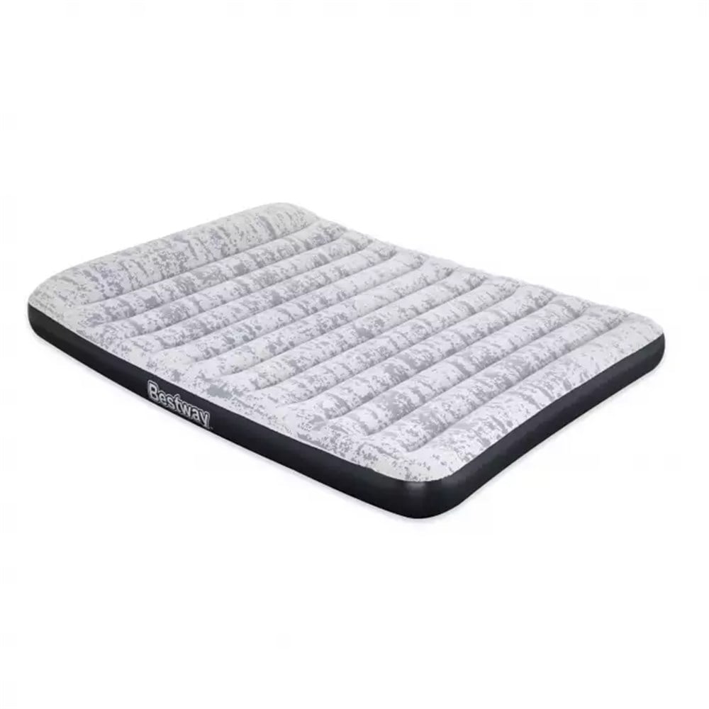 Bestway 203X152X30Cm Dahili Pompalı Şişme Yatak Beyaz Bestway BW67836