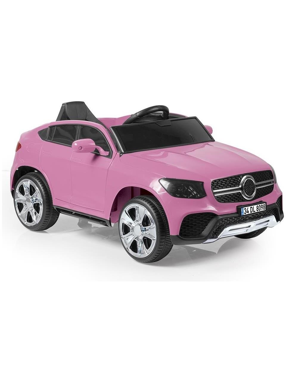 DOLU GRAND SUV PEMBE UZAKTAN KUMANDALI 12V AKULU ARABA Diğer DL 8398