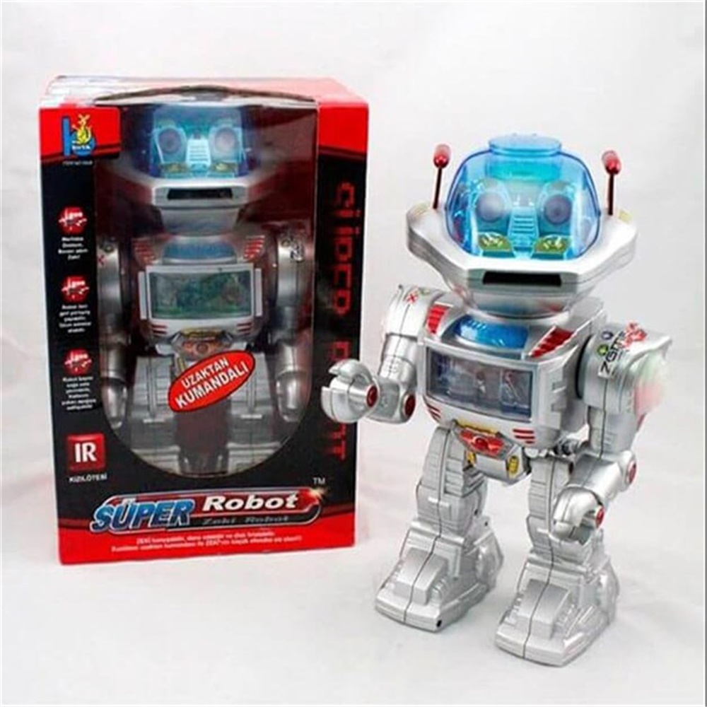 Kumandalı Ekranlı Süper Robot Birlik Oyuncak BIR0908