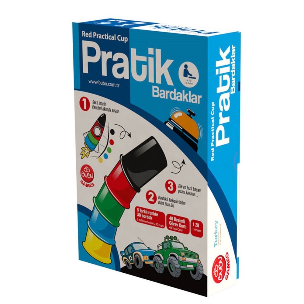 Bu-Bu Games Pratik Bardaklar Bubu BUBU GM0004