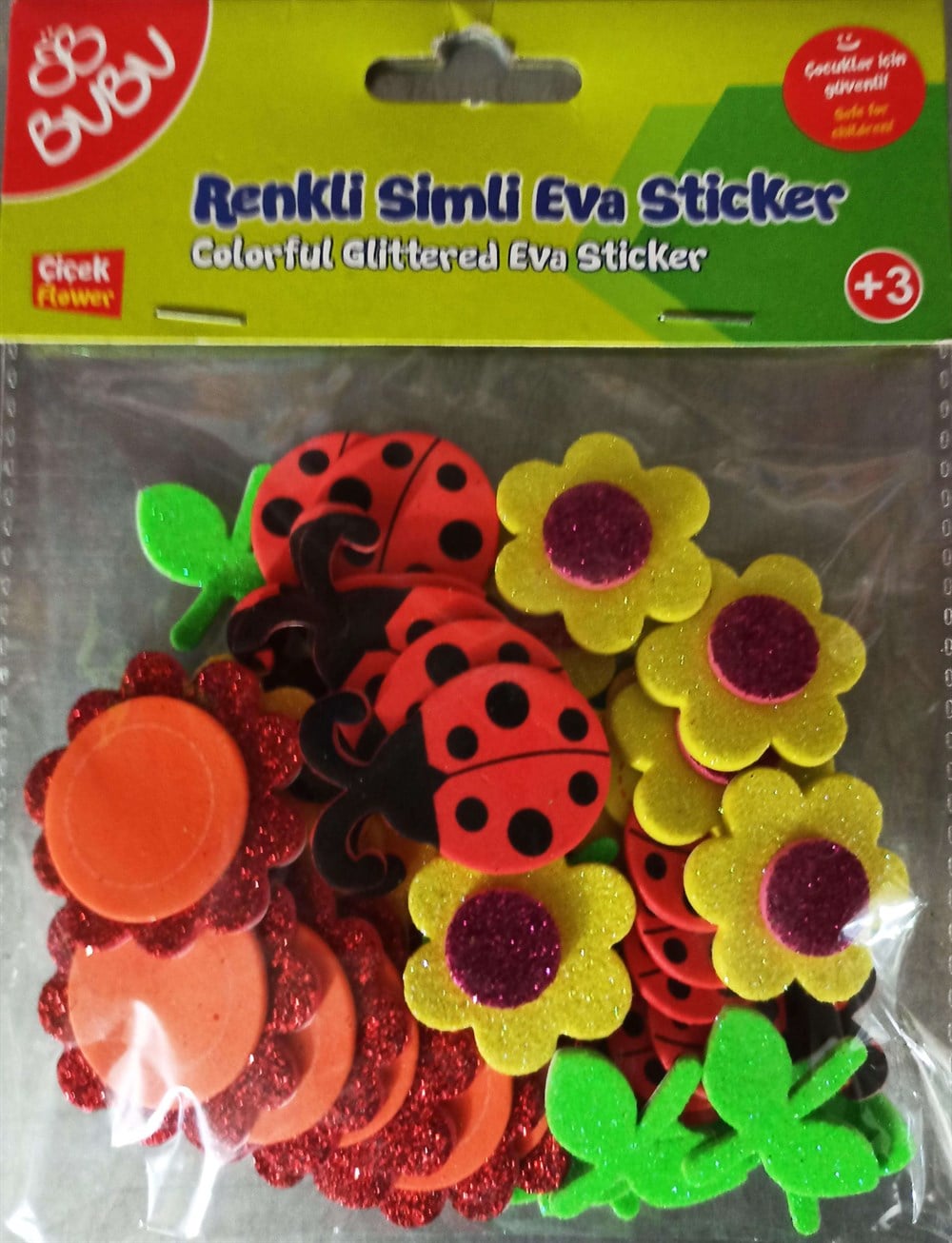 Bubu Simli Kelebek Sticker Bubu BUBUSTS005