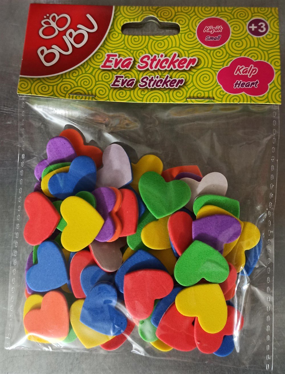 Bubu Eva Sticker Kalp Bubu BUBUSTS033