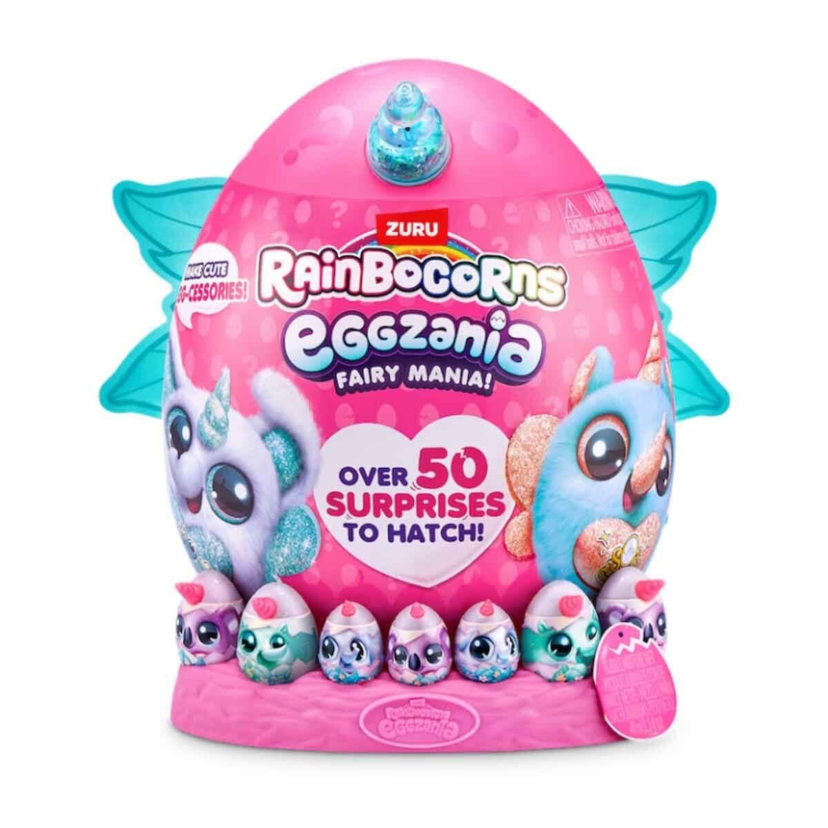 RAINBOCORNS EGGZANIA FAIRY PELUS SURPRIZ PAKET MAVI RAR30000 Diğer RAR30000 M