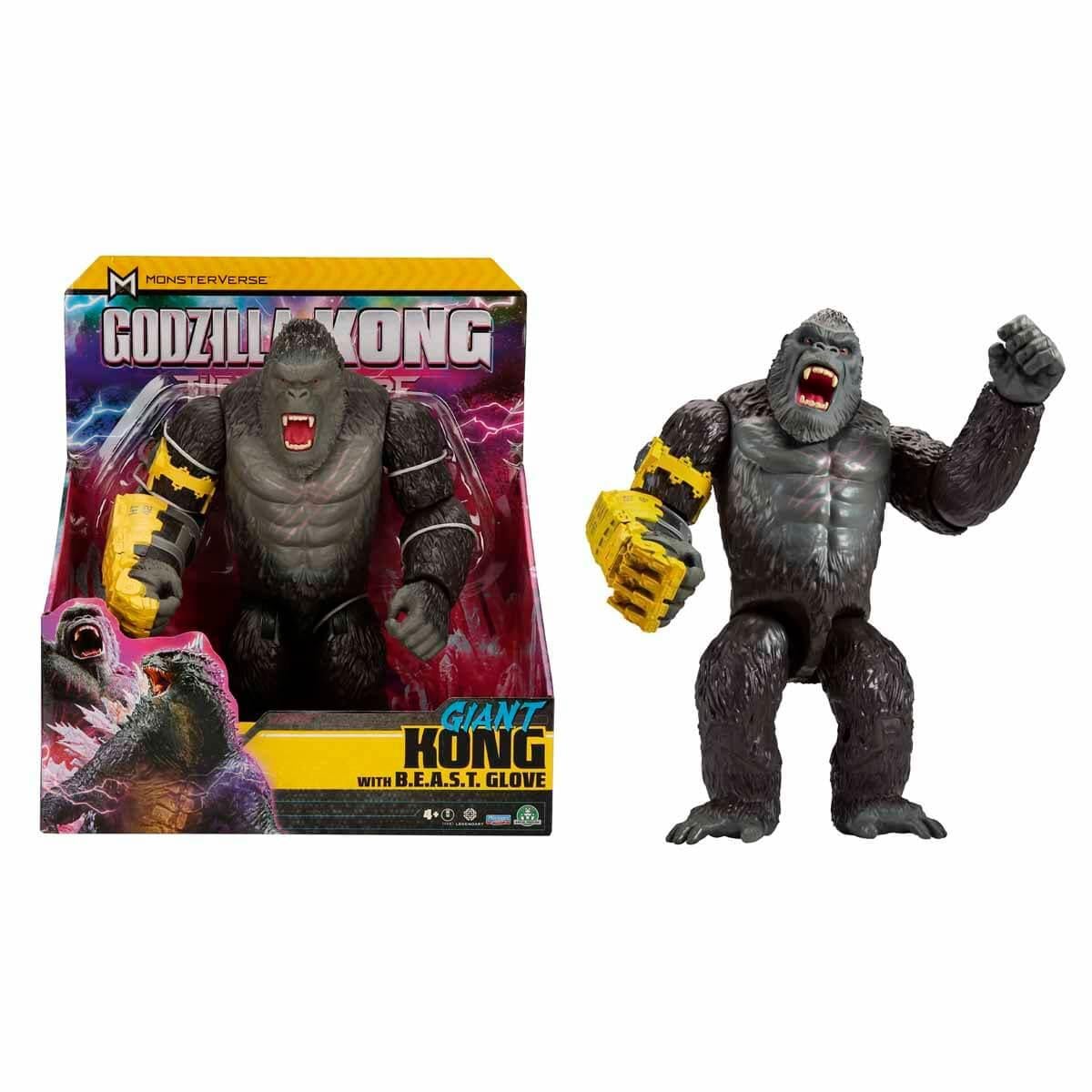 GXK Dev Aksiyon Figürü 28 Cm Mn300000 - Kong With Beast Glove Giochi Preziosi MN300000 K