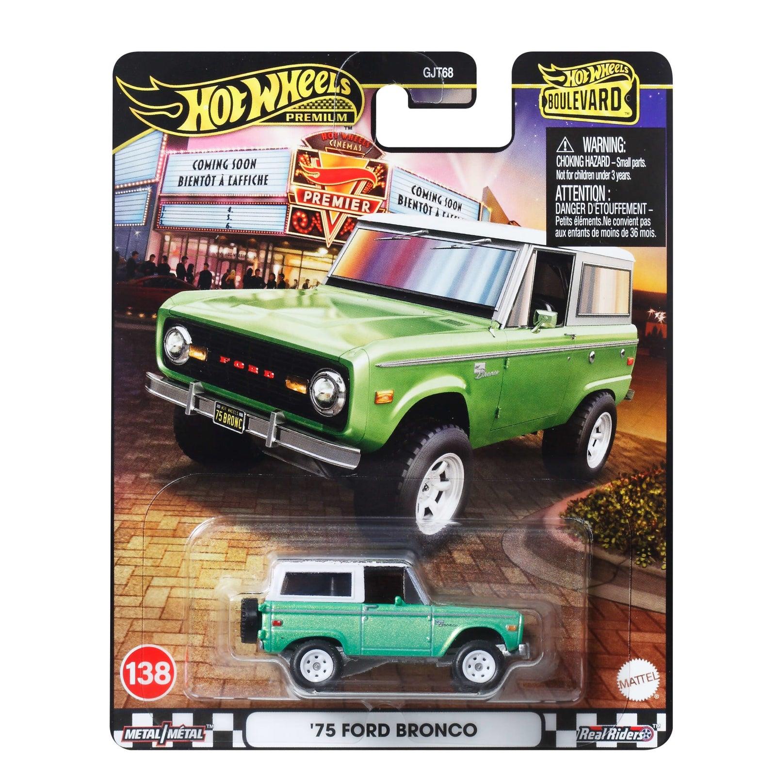 HOT WHEELS BOULEVARD PREMIUM ARACLAR 75 FORD BRONCO GJT68-JBL12 Diğer JBL12