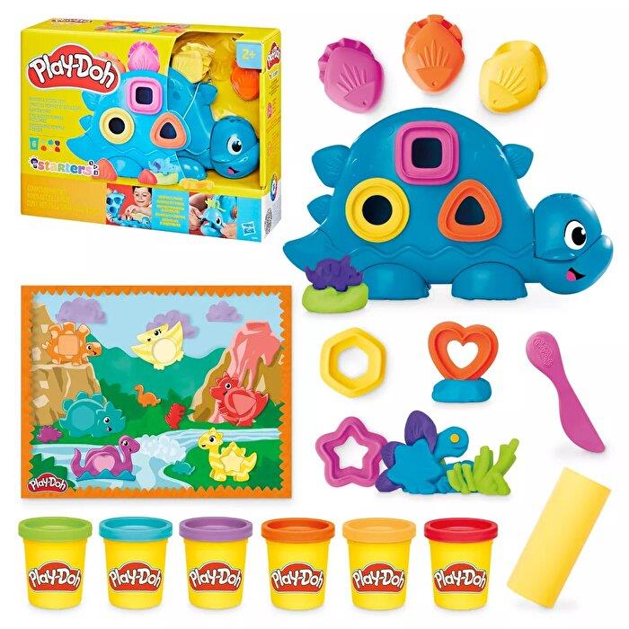 PLAY DOH BASLANGIC SEKILLER EVE RENKLER DINO OYUN SETI G0491 Diğer G0491