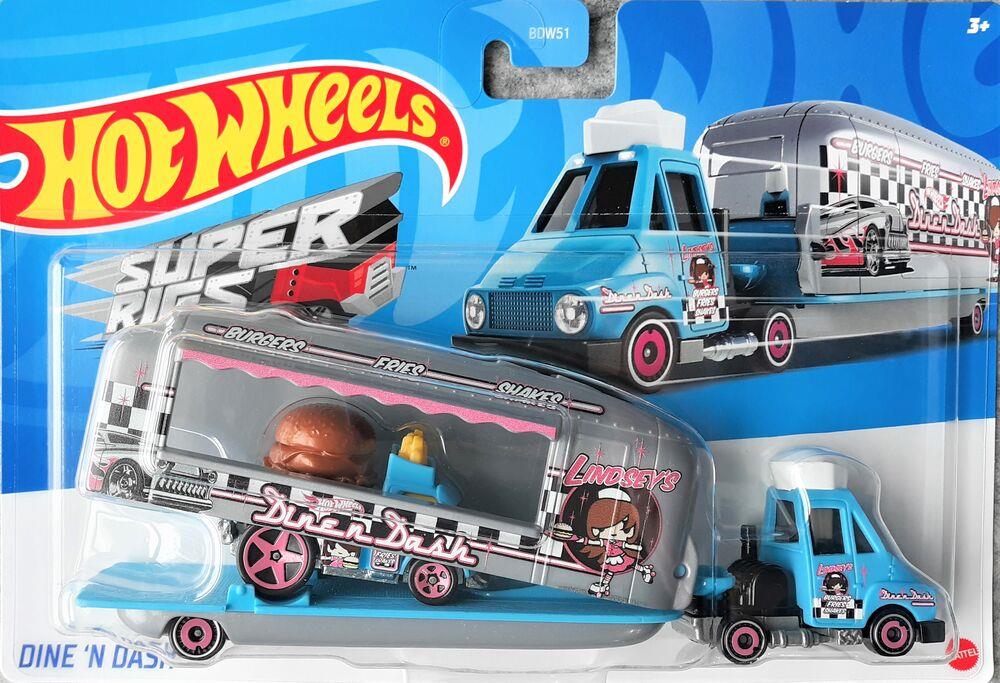 Hot Wheels Taşıyıcı Tırlar Dine'n Dash BDW51-HMF90 Hot Wheels HMF90