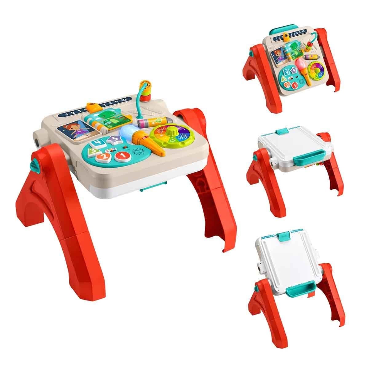 FISHER PRICE SESLI VE ISIKLI 4IN1 EGLEN VE OGREN AKTIVITE VE CIZIM MASASI JLM96 Diğer JLM96