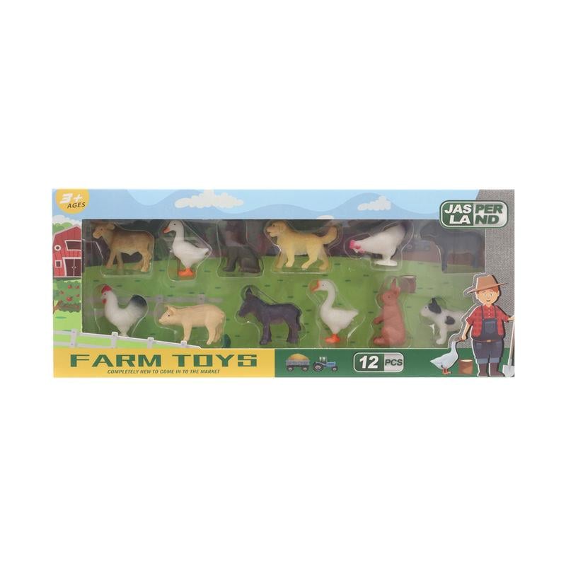 FARM TOYS 12 PARCA CIFTLIK HAYVAN SETI 27957 Diğer MGY27957
