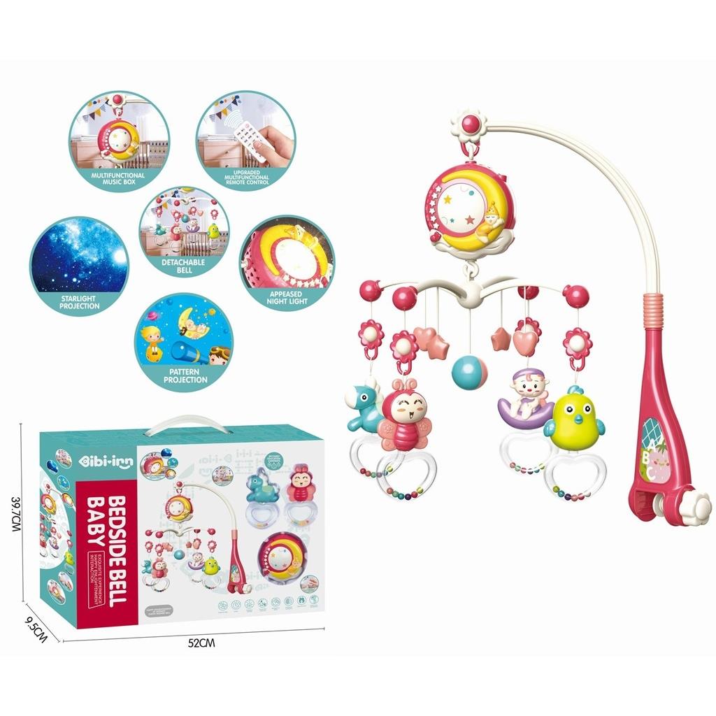 VARDEM ISIKLI MUZIKLI KUMANDALI KIRMIZI BEBEK DONENCESI Diğer BIB 648A 54