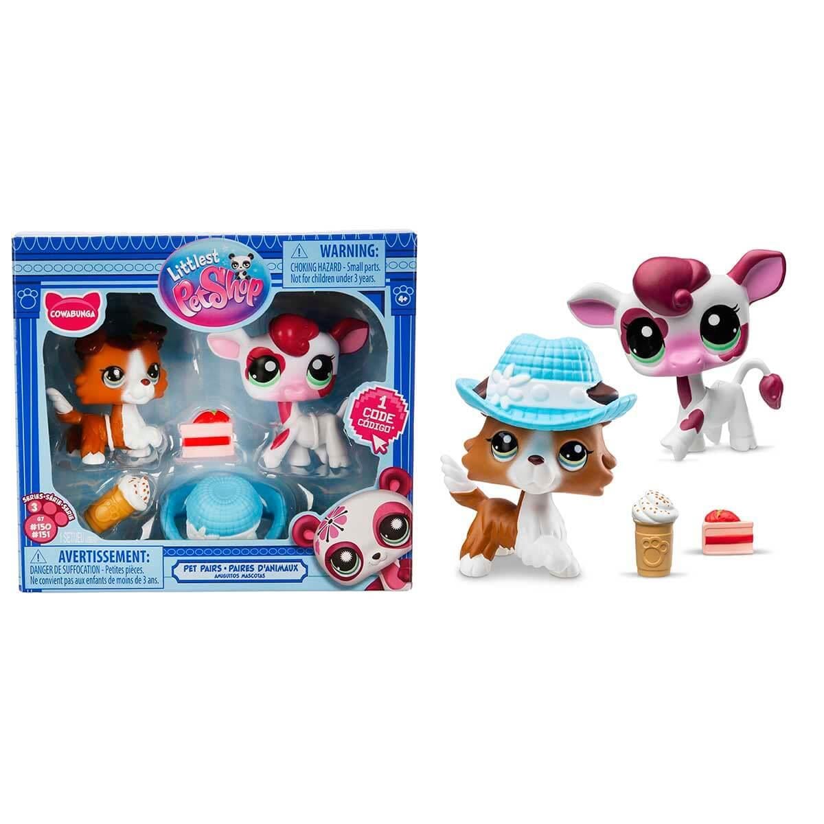LITTLEST PET SHOP MINISLER 2LI FIGUR SETI S3 COWABANGA Diğer S01006230 625