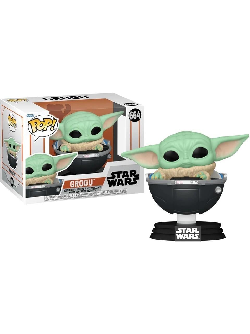 Funko Pop Grogu In Hovering Pram Star Wars The Mandalorian 76551 Funko Pop NITA 76551